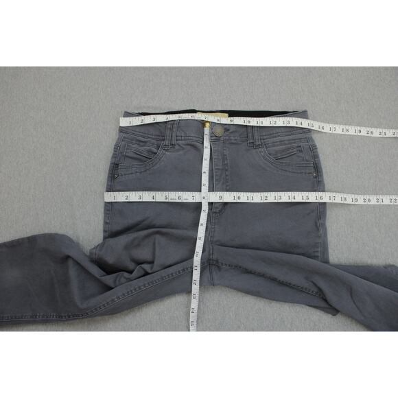 Democracy Jeans Womens 8 Gray Cotton Blend Skinny Stretch Ab Technology - Picture 6 of 7